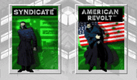 (Syndicate or American Revolt selection screen on Acorn)