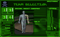 (Syndicate in-menu screenshot, agent with arms v1)