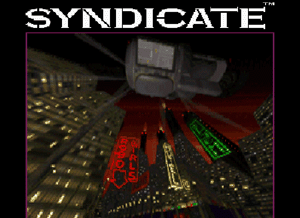 (Frame from Syndicate SNES intro movie)