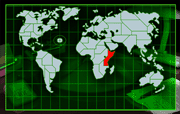 (63 Kenya on world map)