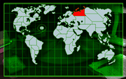 (38 Urals on world map)