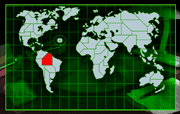 (31 Venezuala on world map)